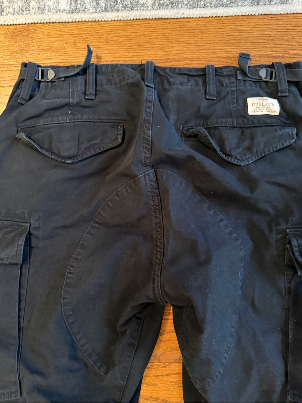 Ralph Lauren - Polo Surplus Cargo Pants - Black - 32x32 - Picture 6 of 13